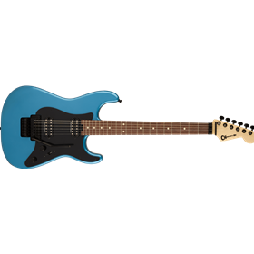 Pro-Mod So-Cal® SC1 Style 1 HH FR RW, Rosewood Fingerboard, Pelham Blue