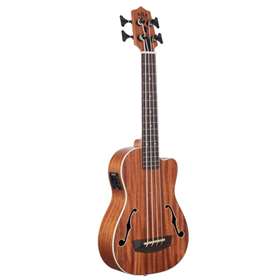 Journeyman Acoustic-Electric U-Bass With F-Holes Ukelele Bass Guitar