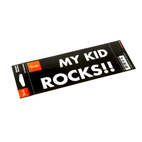 Fender™ "My Kid Rocks" Bumper Sticker