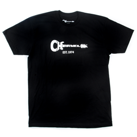 Charvel® Guitar Logo Men's T-Shirt, Black, M