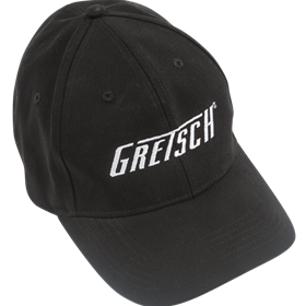 Gretsch® Flexfit Hat, Black, S/M