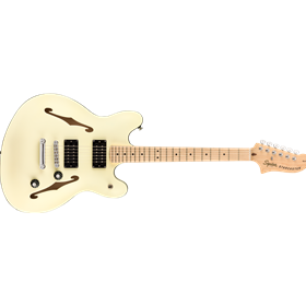 Affinity Series™ Starcaster®, Maple Fingerboard, Olympic White