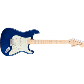Deluxe Stratocaster®, Maple Fingerboard, Sapphire Blue Transparent