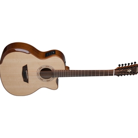 Washburn Comfort Series 12 String Acoustic-Electric Guitar, Natural