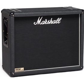 Marshall 150-Watt, 8/16-ohm, 2x12" Closed-back Cabinet with Celestion G12T-75 Speakers - Black