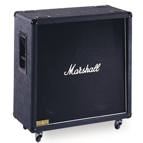 1960BV Marshall 280-watt, 4/8/16-ohm, Closed-back Cabinet with Marshall G-12 Vintage Speakers