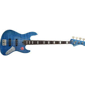 Bacchus Craft Series | Custom II Jazz Bass in Blue Oil