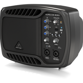 B105D Ultra-Compact 50-Watt PA/Monitor Speaker with MP3 Player and Bluetooth Audio Streaming