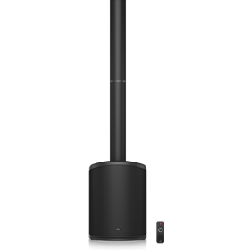 C210, 200 Watt Powered Column Loudspeaker with an 8" Subwoofer, 4 High Frequency Drivers, Bluetooth