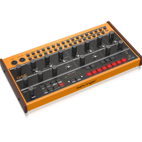 CRAVE Analog Semi-Modular Synthesizer with 3340 VCO, Classic Ladder Filter, 32-Step Sequencer and 16