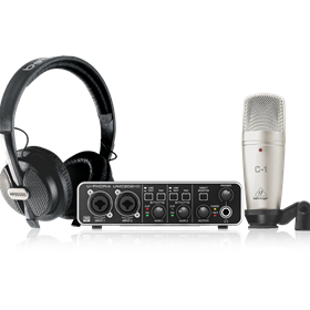 U-Phoria Studio Pro, Complete Recording Bundle with High Definition USB Audio Interface, Condenser M