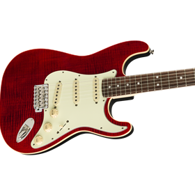 Aerodyne Classic Stratocaster®, Flame Maple Top, Rosewood Fingerboard, Crimson Red Transparent