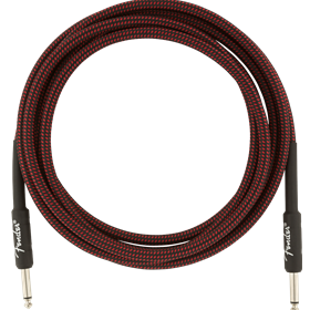 Professional Series Instrument Cables, 10', Red Tweed