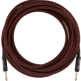 Professional Series Instrument Cable, 18.6', Red Tweed