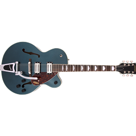 G2420T Streamliner™ Hollow Body with Bigsby®, Broad'Tron™ BT-2S Pickups, Laurel Fingerboard, Gunmeta