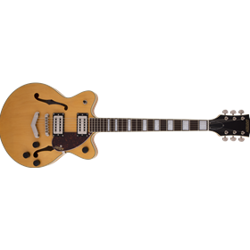 G2655 Streamliner™ Center Block Jr. Double-Cut with V-Stoptail, Laurel Fingerboard, Village Amber