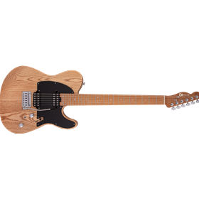 Pro-Mod So-Cal Style 2 24 HH 2PT CM Ash, Caramelized Maple Fingerboard, Natural Ash