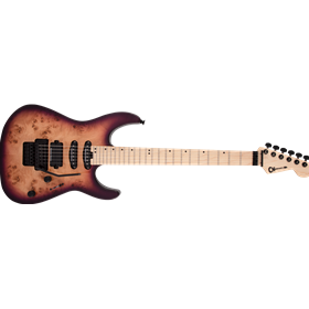 Pro-Mod DK24 HSS FR M Poplar, Maple Fingerboard, Purple Sunset