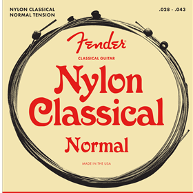 Nylon Acoustic Strings, 130 Clear/Silver, Ball End, Gauges .028-.043, (6)