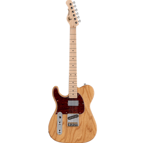 Tribute ASAT Classic Bluesboy Lefty - Natural Gloss, Tort PG, Maple Fingerboard