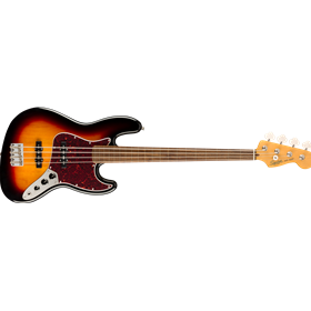 Classic Vibe '60s Jazz Bass® Fretless, Laurel Fingerboard, 3-Color Sunburst