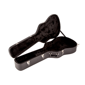 Flat-Top Dreadnought Acoustic Guitar Case, Black
