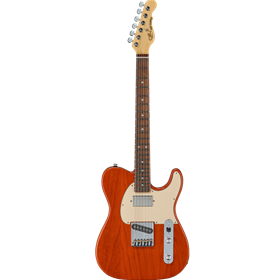 G&L Fullerton Deluxe ASAT Classic Bluesboy Clear Orange w/ Caribbean Rosewood Fingerboard