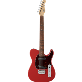 G&L Fullerton Deluxe ASAT Special Fullerton Red, Caribbean Rosewood