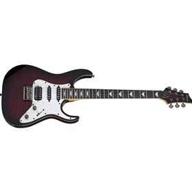 Schecter Banshee-6 Extreme 6 String Electric Guitar - Black Cherry Burst