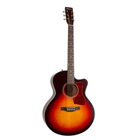 Norman B18 CW MJ Cherry Burst A/E SF