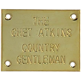 Nameplate, Chet Atkins Country Gentleman