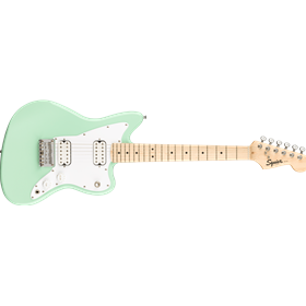 Mini Jazzmaster® HH, Maple Fingerboard, White Pickguard, Surf Green