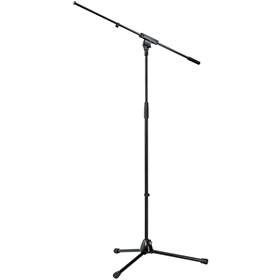 K&M 210/6 Microphone Boom Stand, Black