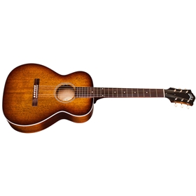 Guild M-25E California Burst Concert Acoustic Guitar, All Mahogany with LR Baggs Electronics