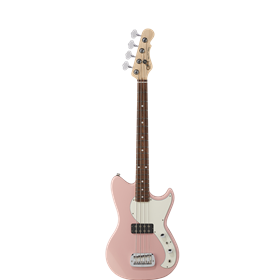 G&L Fullerton Deluxe Fallout Bass, Shell Pink
