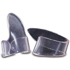 Dunlop White Medium Fingerpicks (12 per Bag)