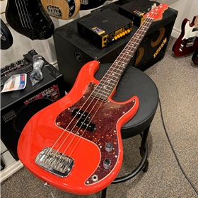 G&L LB100, Fullerton Red, Alder Body, Quarter Sawn Neck, Rosewood FB, Matching Headstock