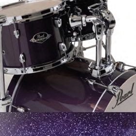 Pearl Export Series 5 Piece Drum Shell Pack, Purple Nebula