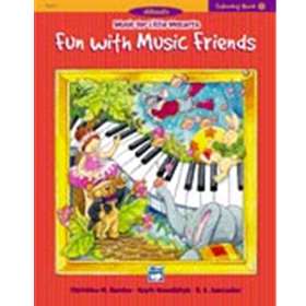 Music for Little Mozarts: Coloring Book 1 -- Fun with Music Friends [Piano]