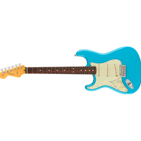 American Professional II Stratocaster® Left-Hand, Rosewood Fingerboard, Miami Blue