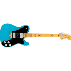 American Professional II Telecaster® Deluxe, Maple Fingerboard, Miami Blue