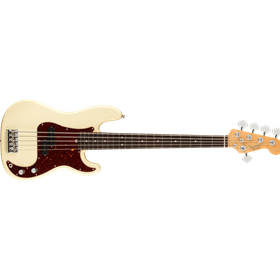 American Professional II Precision Bass® V, Rosewood Fingerboard, Olympic White