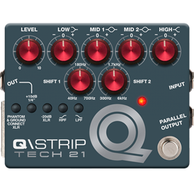 Q\Strip - Dual Parametric EQ Instrument DI "Channel Strip"