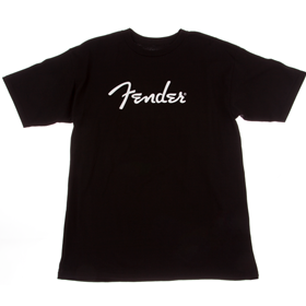 Fender® Spaghetti Logo T-Shirt, Black, L
