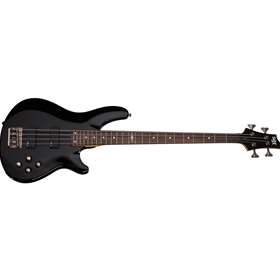 C-4 Bass Sgr By Schecter Gloss Black W/ Gig Bag