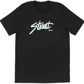 Fender® Strat® 90s Short Sleeve T-Shirt, Black, M