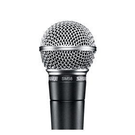 Shure SM58-LC dynamic microphone