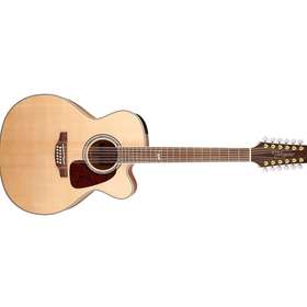 Takamine 12 String Jumbo - Solid Spruce Top - Flame Maple Back and Sides