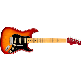 American Ultra Luxe Stratocaster®, Maple Fingerboard, Plasma Red Burst