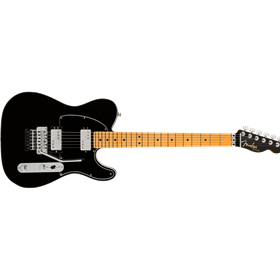 American Ultra Luxe Telecaster® Floyd Rose® HH, Maple Fingerboard, Mystic Black